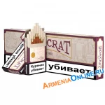 Армянские Сигареты "Democrat Cherry Red" Super Slims 100mm со вкусом вишни "Lex Tobacco Company"