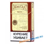 Армянские Сигареты "Democrat Coffee Brown" Compatto" 84mm со вкусом вишни "Lex Tobacco Company"